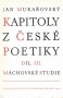 Kapitoly z české poetiky 3