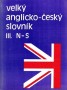 Velký anglicko-český slovník N-S