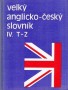 Velký anglicko-český slovník T-Z